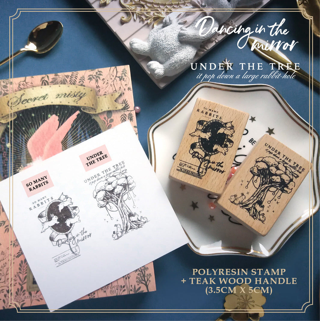 Kumayankee Stamp: Dancing in the Mirror