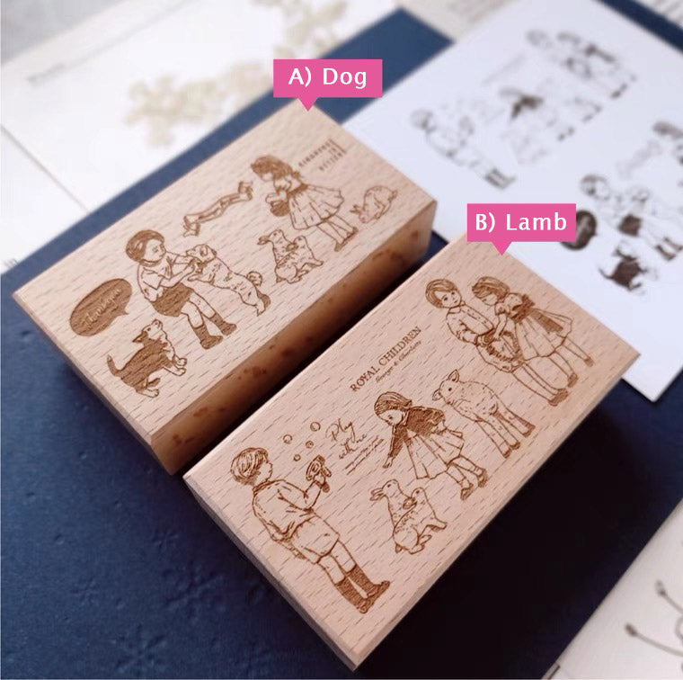 Kumayankee Stamp: Royal Children