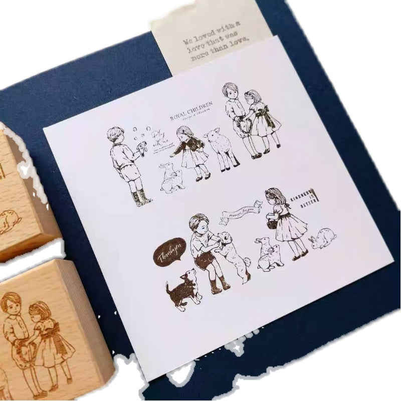 Kumayankee Stamp: Royal Children