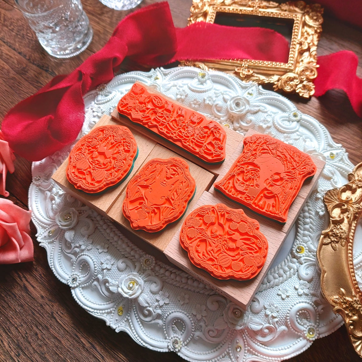 Kumayankee Stamp: White Rabbit Princess