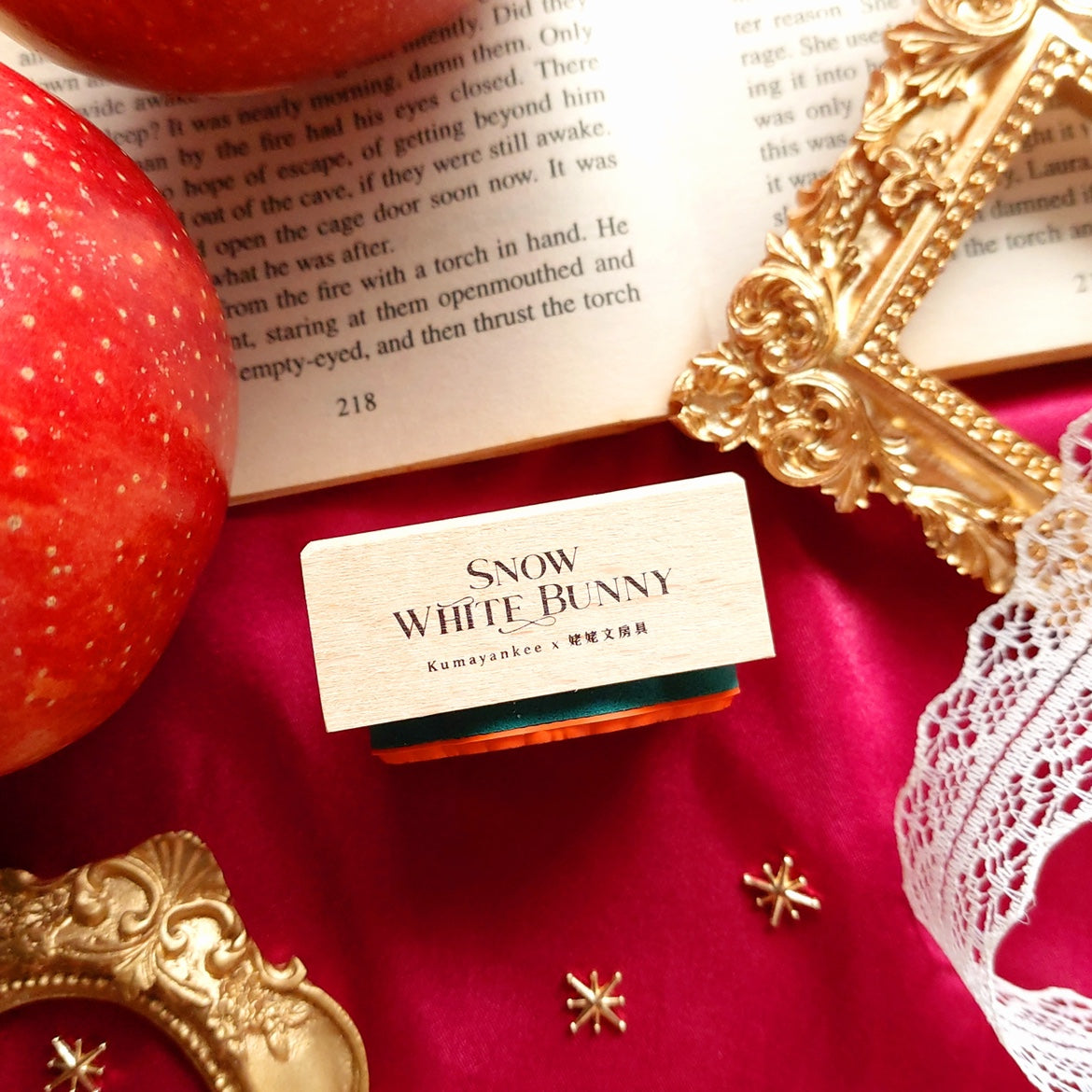 Kumayankee Stamp: White Rabbit Princess