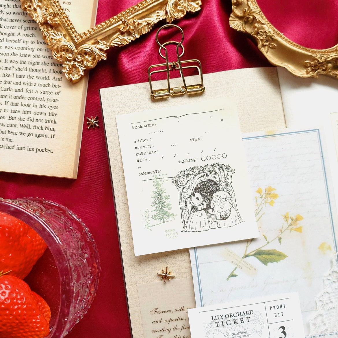 Kumayankee Stamp: White Rabbit Princess