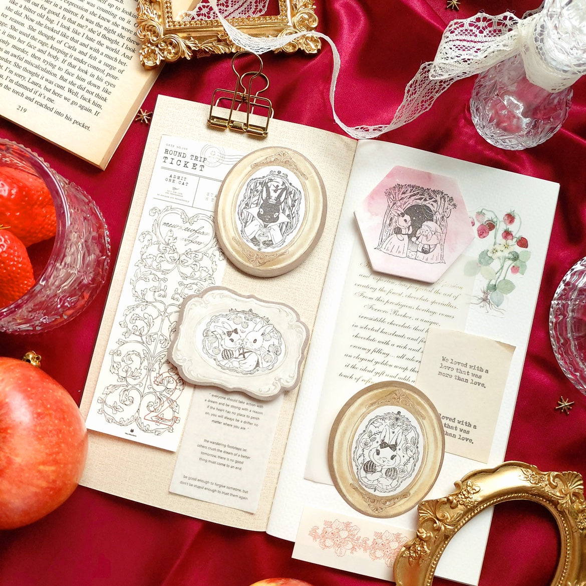 Kumayankee Stamp: White Rabbit Princess