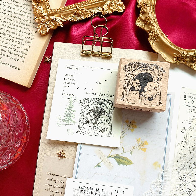 Kumayankee Stamp: White Rabbit Princess