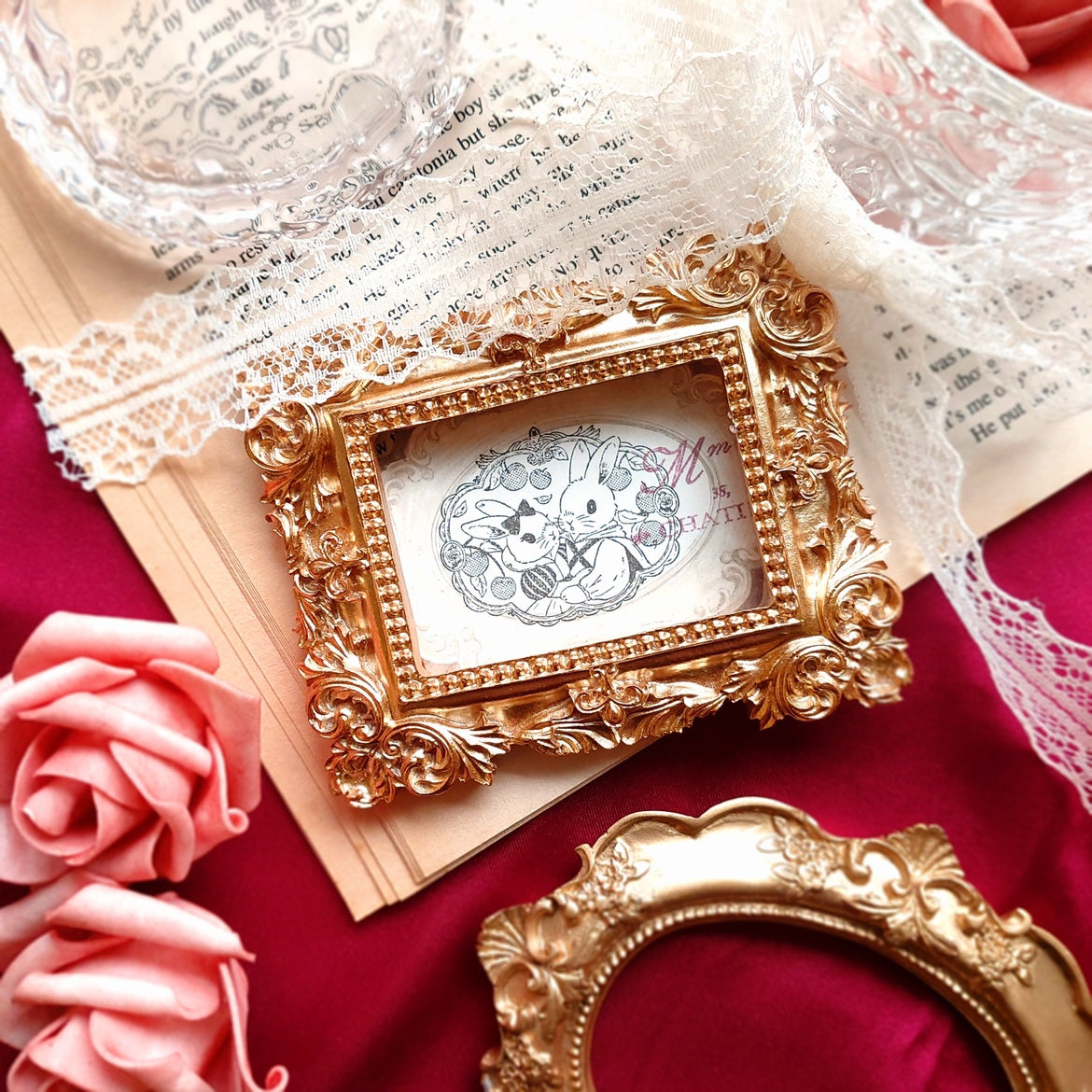 Kumayankee Stamp: White Rabbit Princess