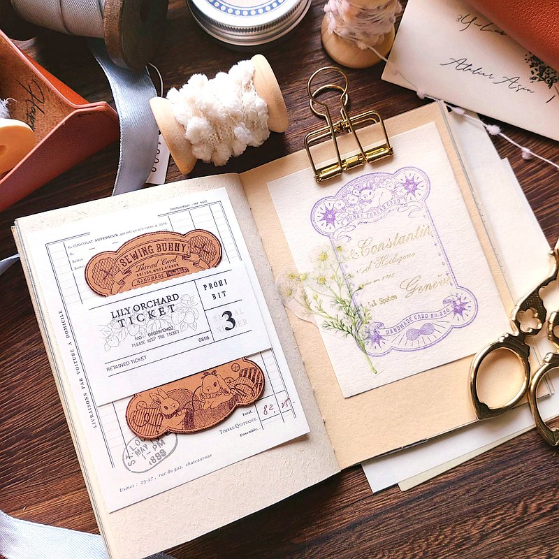 Kumayankee Stamp: Thread Card