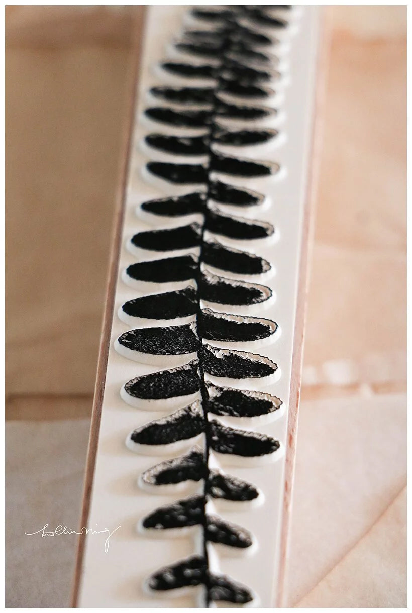 LCN Design Studio: Fern Specimen Rubber Stamps