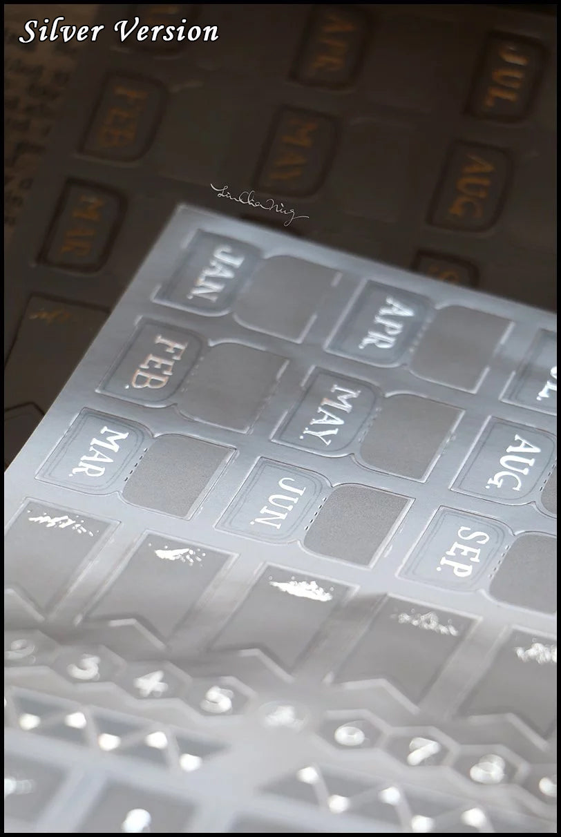 LCN Design Studio: Journal Label Stickers Sheet