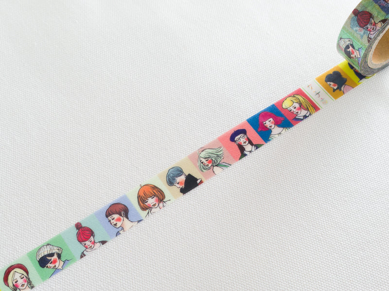 La Dolce Vita Washi Tape: Girls Portrait