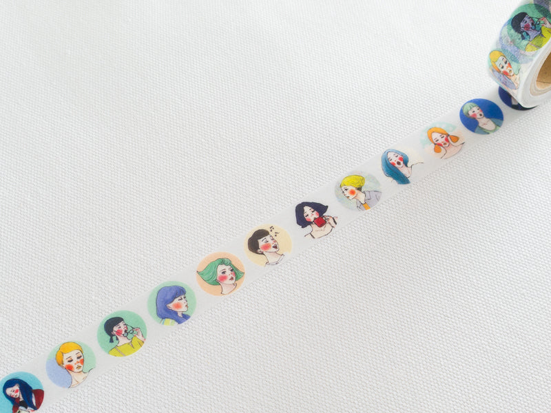 La Dolce Vita Washi Tape: Girls Portrait