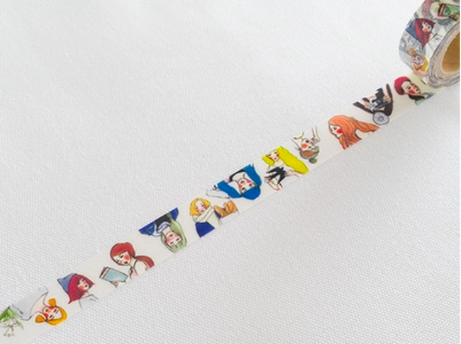 La Dolce Vita Washi Tape: Girls Portrait