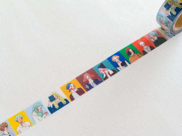 La Dolce Vita Washi Tape: Girls Portrait