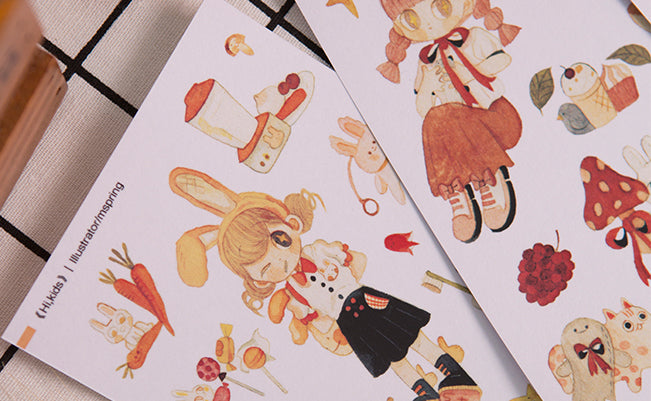 Lemontree Product: Hi Kids Stickers Sheet