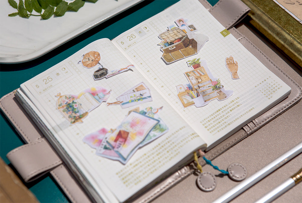 Lemontree Product: Nancy's Summer Afternoon Sticker Sheets