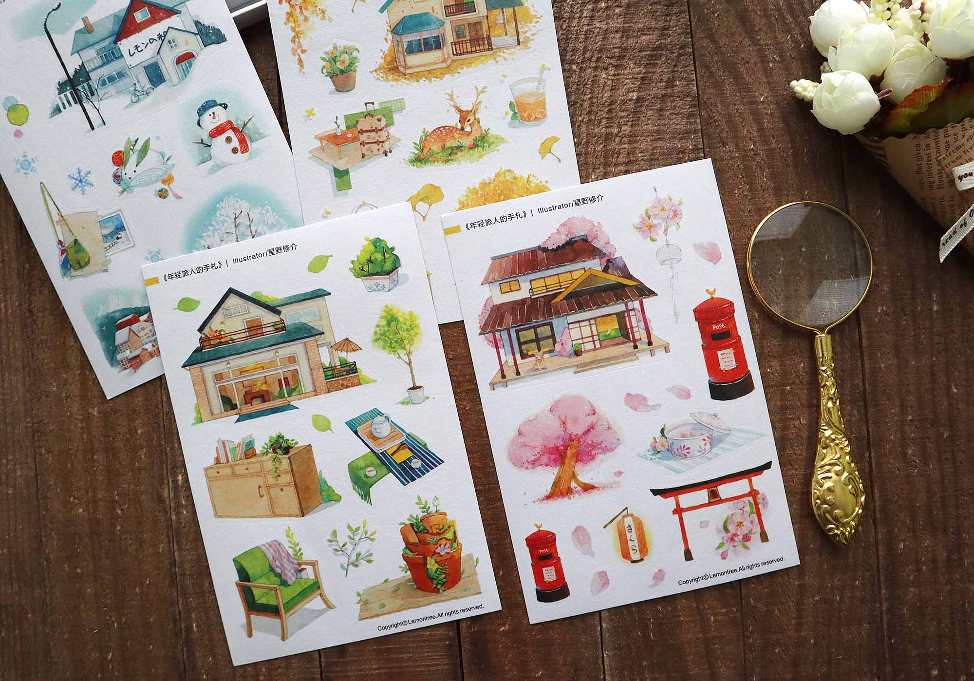 Lemontree Product: Passing Seasons Sticker Sheets