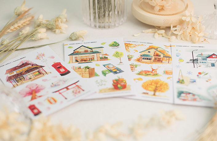 Lemontree Product: Passing Seasons Sticker Sheets