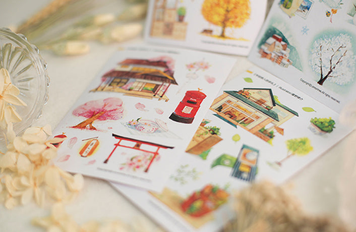 Lemontree Product: Passing Seasons Sticker Sheets