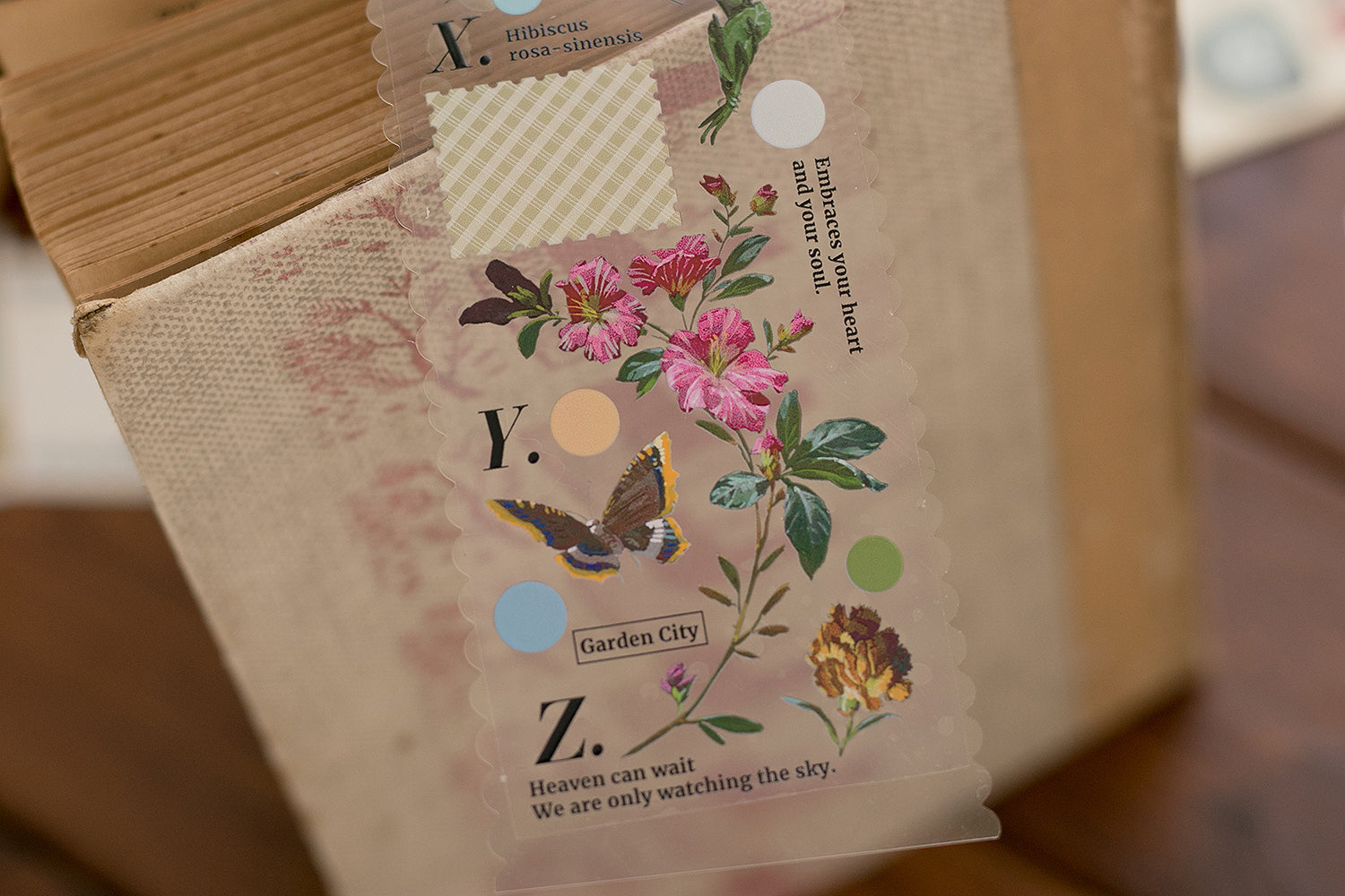 Lemontree Product Masking Tape: To My Beloved Josephine