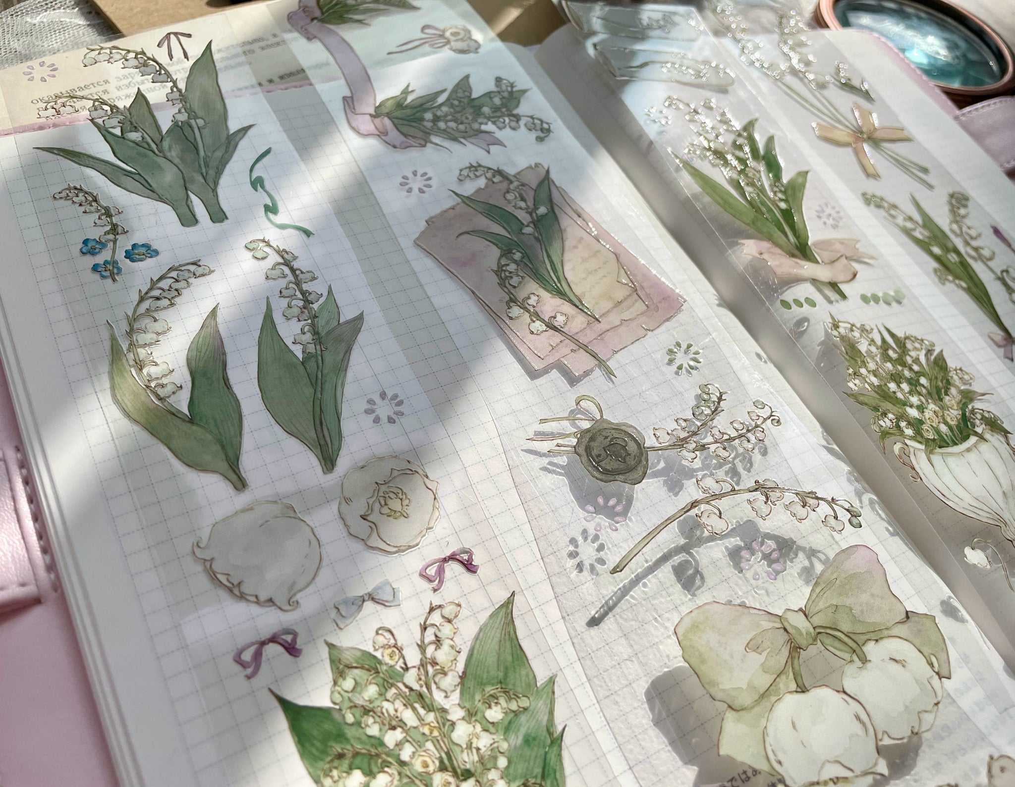 Castle of Clouds Masking Tape: Lily of the Valley