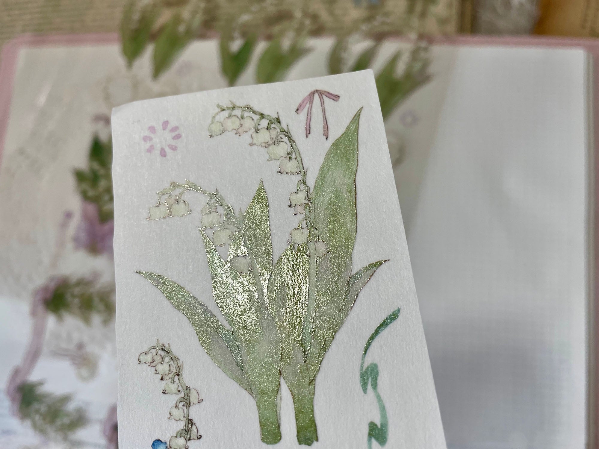 Castle of Clouds Masking Tape: Lily of the Valley