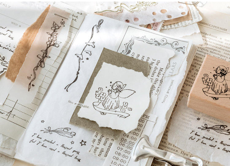 Little Cottage Series Rubber Stamps