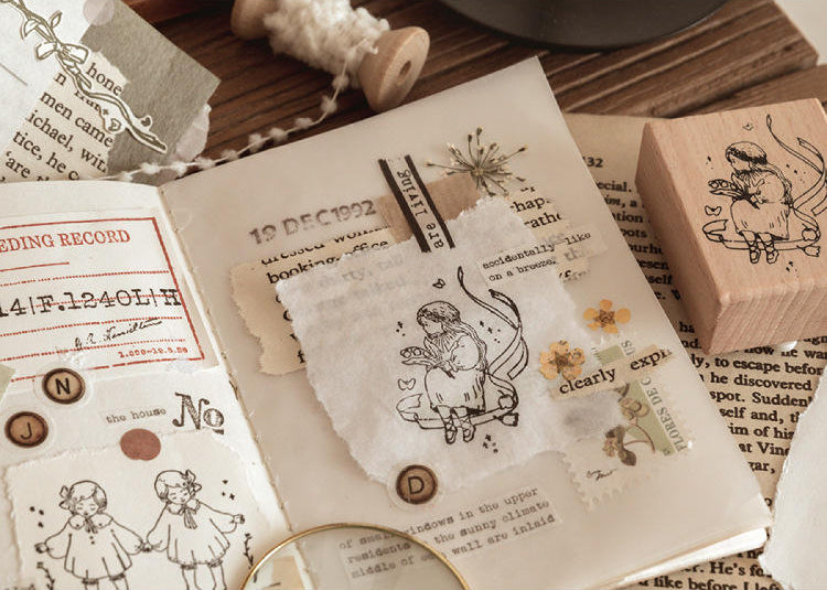 Little Cottage Series Rubber Stamps