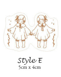Little Cottage Series Rubber Stamps