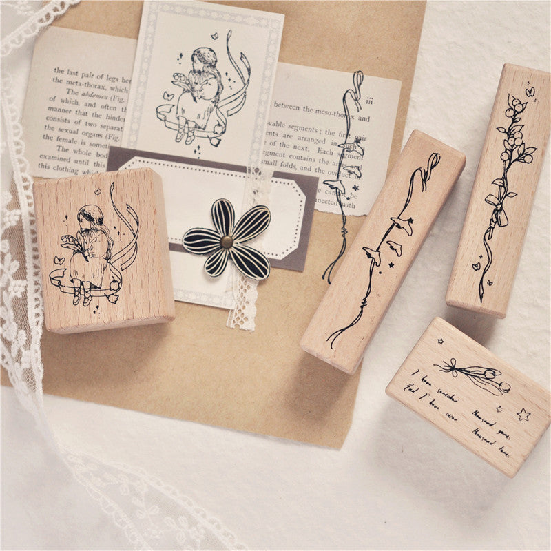 Little Cottage Series Rubber Stamps