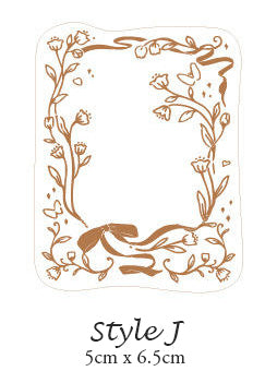 Little Cottage Series Rubber Stamps