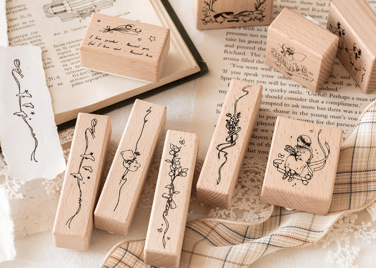 Little Cottage Series Rubber Stamps