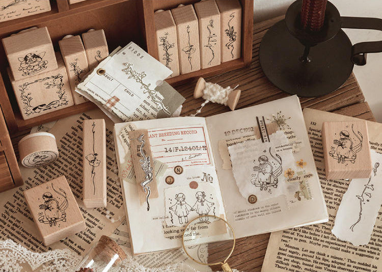 Little Cottage Series Rubber Stamps