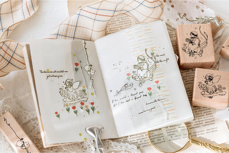 Little Cottage Series Rubber Stamps