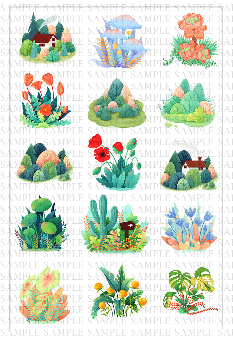 Little Forest Stickers Pack