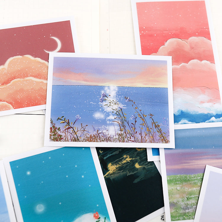 Landscape Paintings Stickers Pack