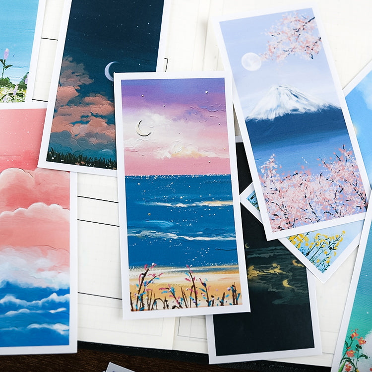 Landscape Paintings Stickers Pack