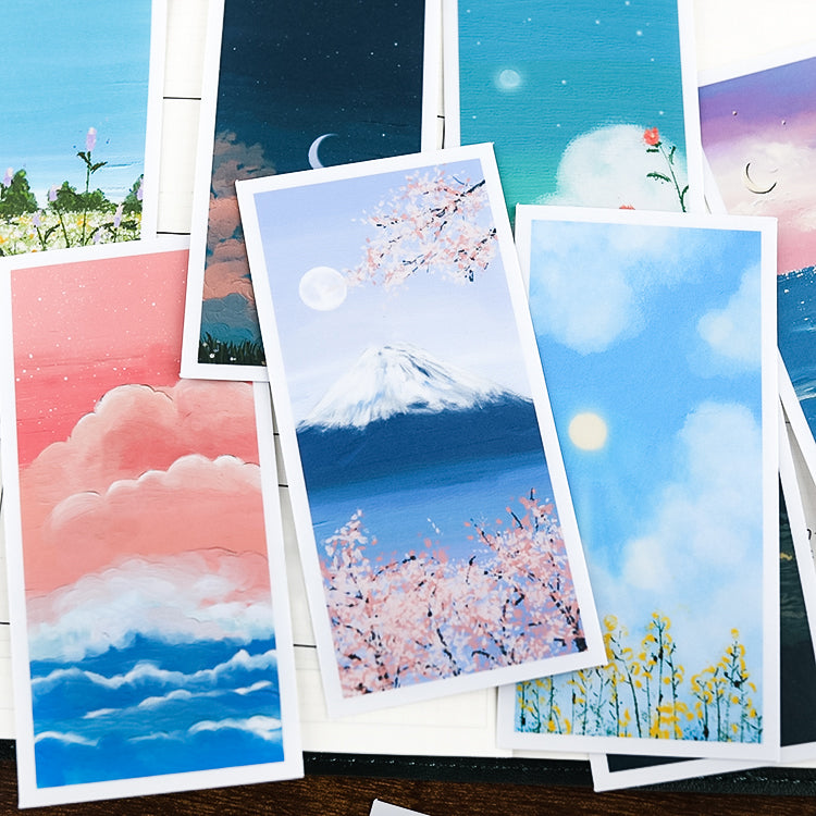 Landscape Paintings Stickers Pack