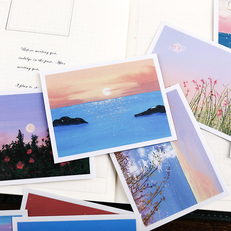 Landscape Paintings Stickers Pack