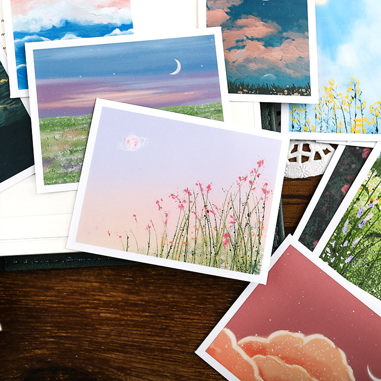 Landscape Paintings Stickers Pack