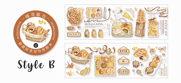Lucky Bakery Clear Masking Tape