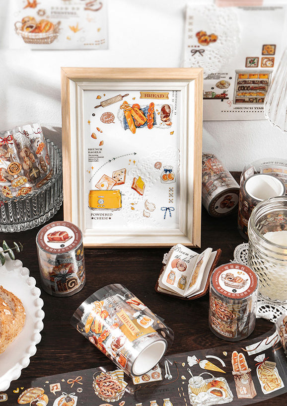 Lucky Bakery Clear Masking Tape