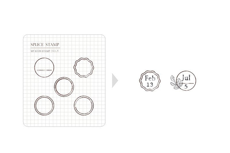 MU Lifestyle Icon Stamp NO. 05