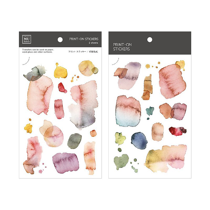 MU Lifestyle Print-On Stickers: 132