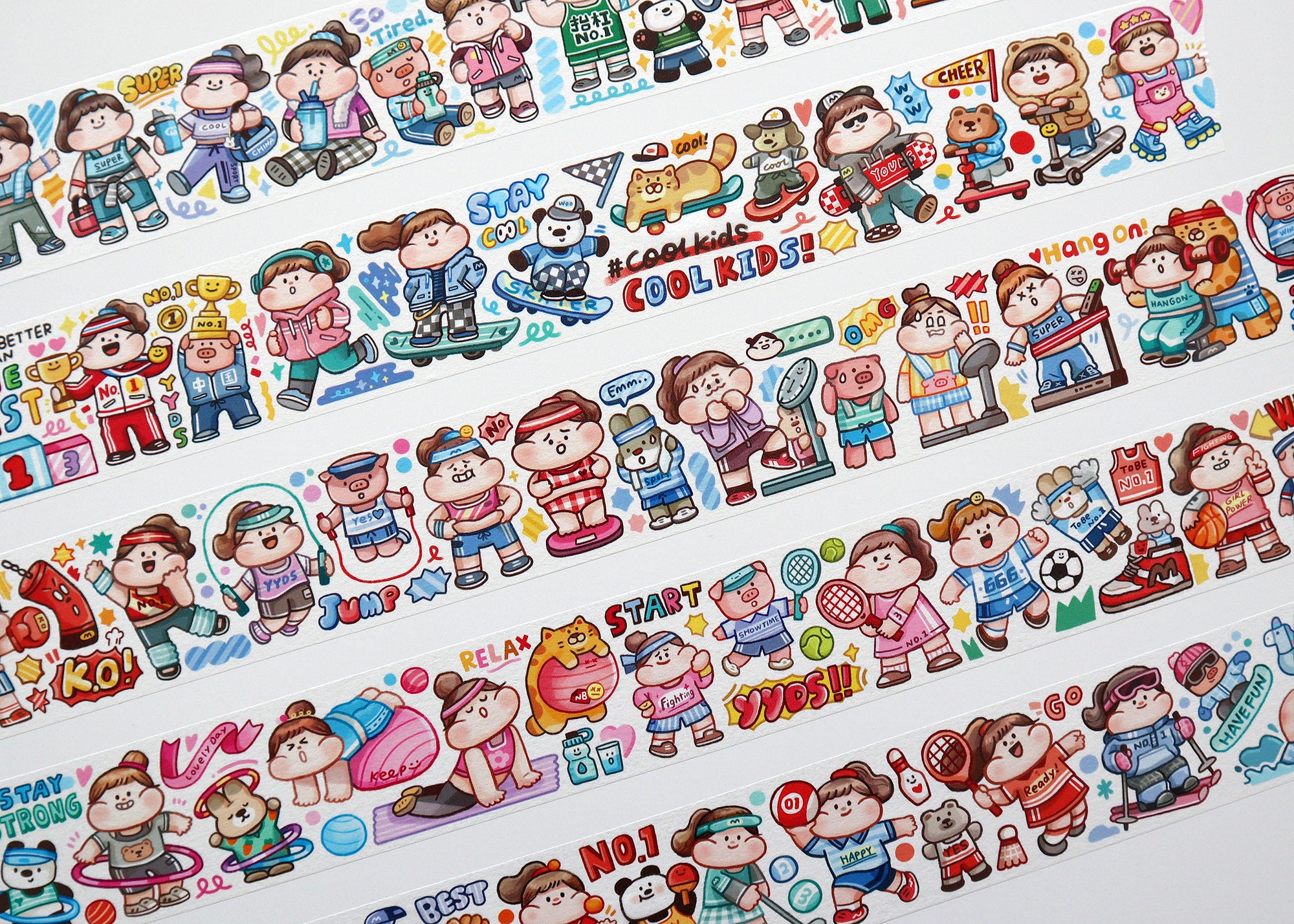 Meatball Washi Tape: Better Body Better Life