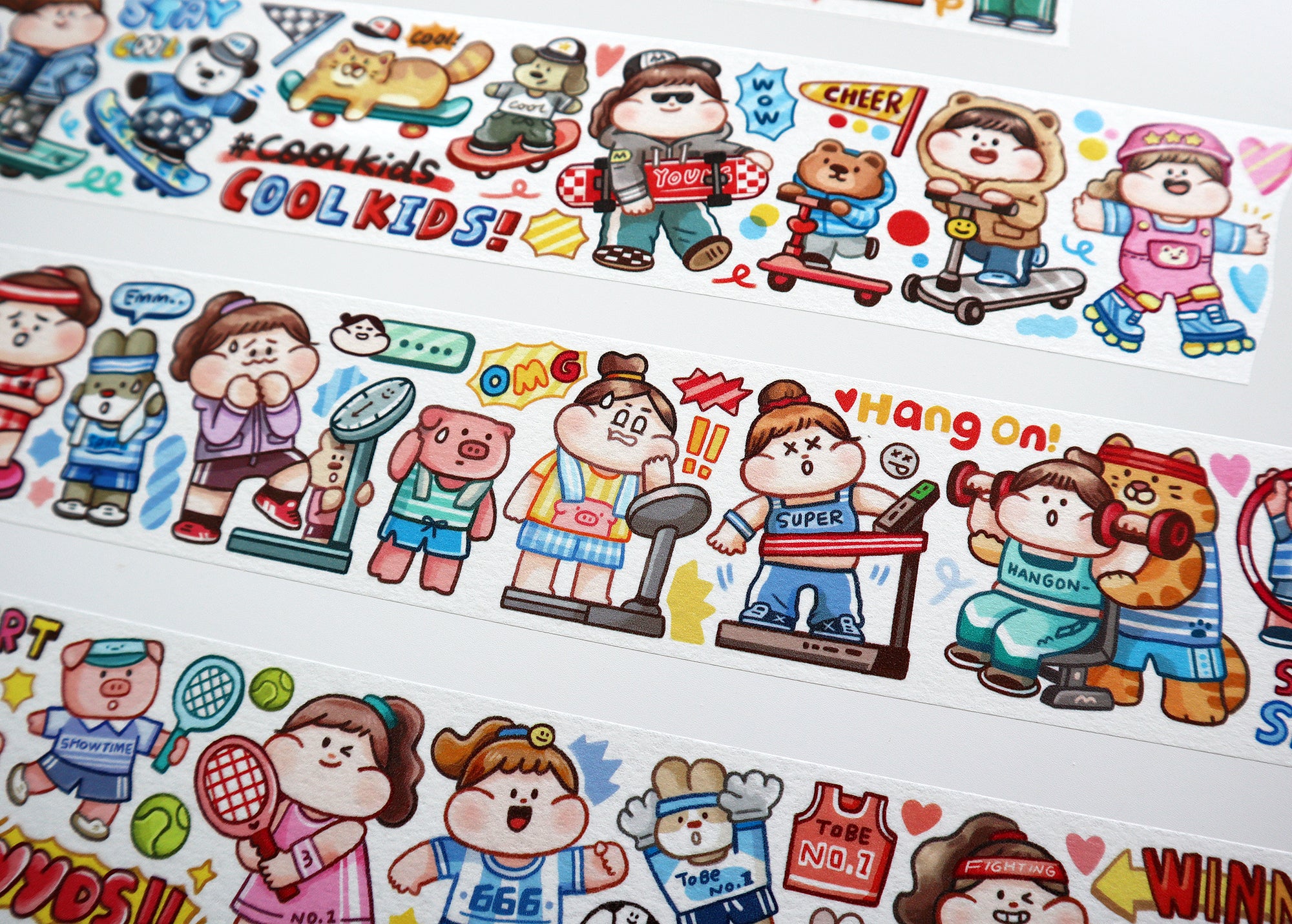 Meatball Washi Tape: Better Body Better Life