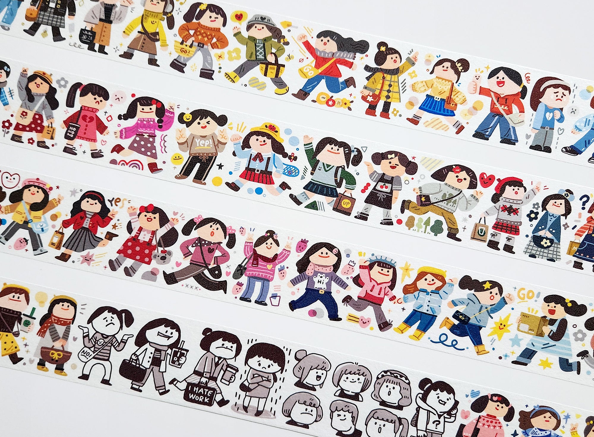 Meatball Washi Tape: Graffiti Buddies