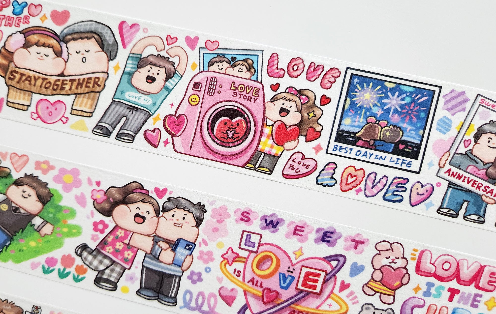 Meatball Washi Tape: Love Story