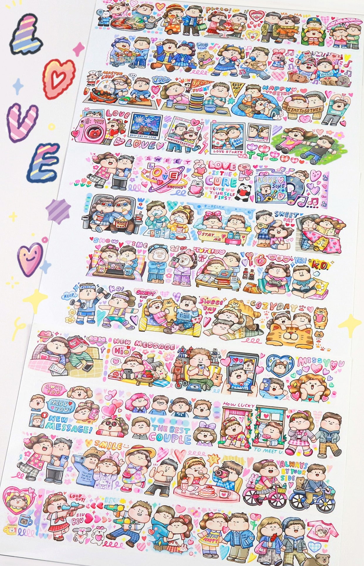 Meatball Washi Tape: Love Story