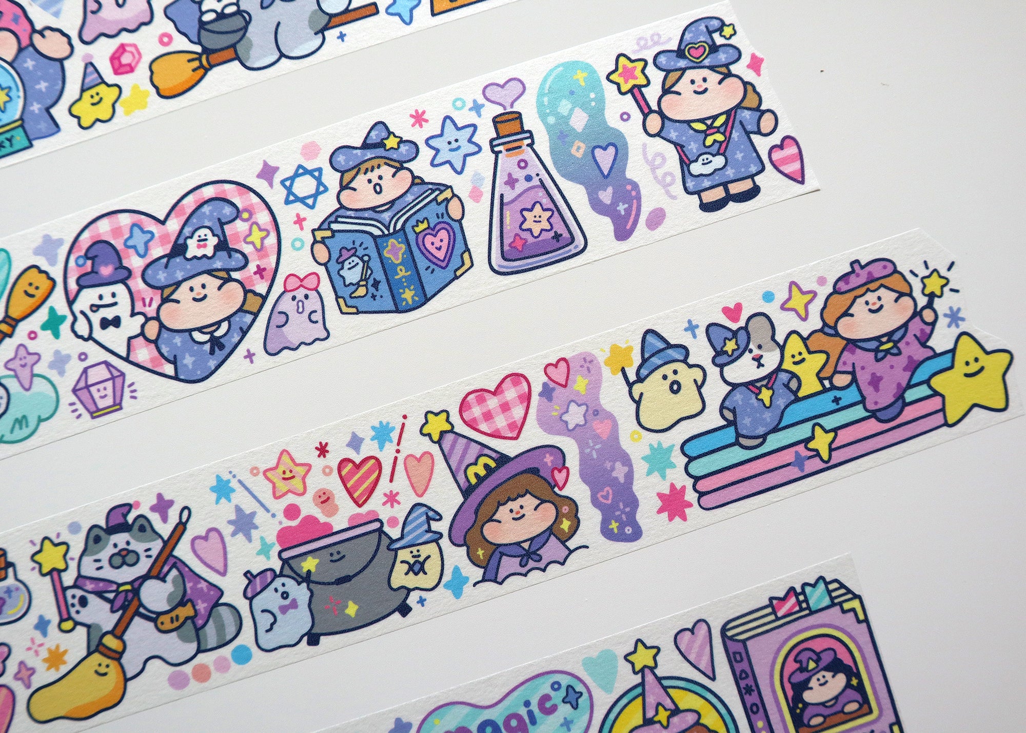 Meatball Washi Tape: Purple Rain