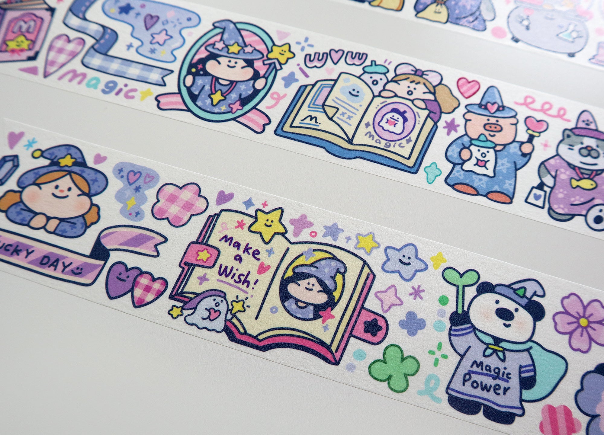 Meatball Washi Tape: Purple Rain