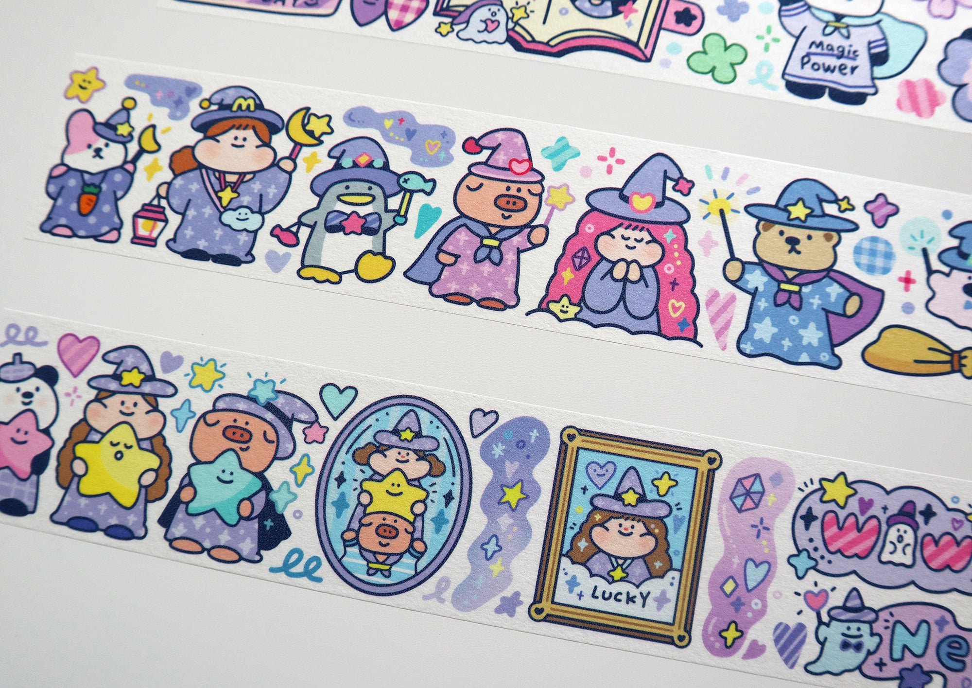 Meatball Washi Tape: Purple Rain